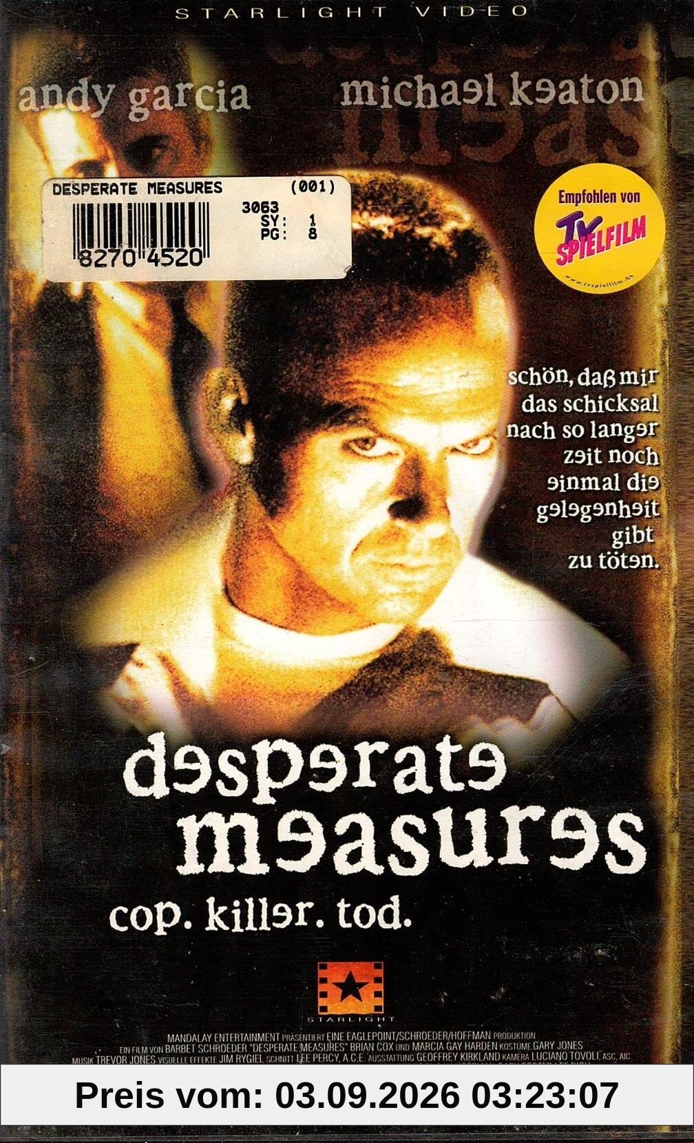 Desperate Measures [VHS]