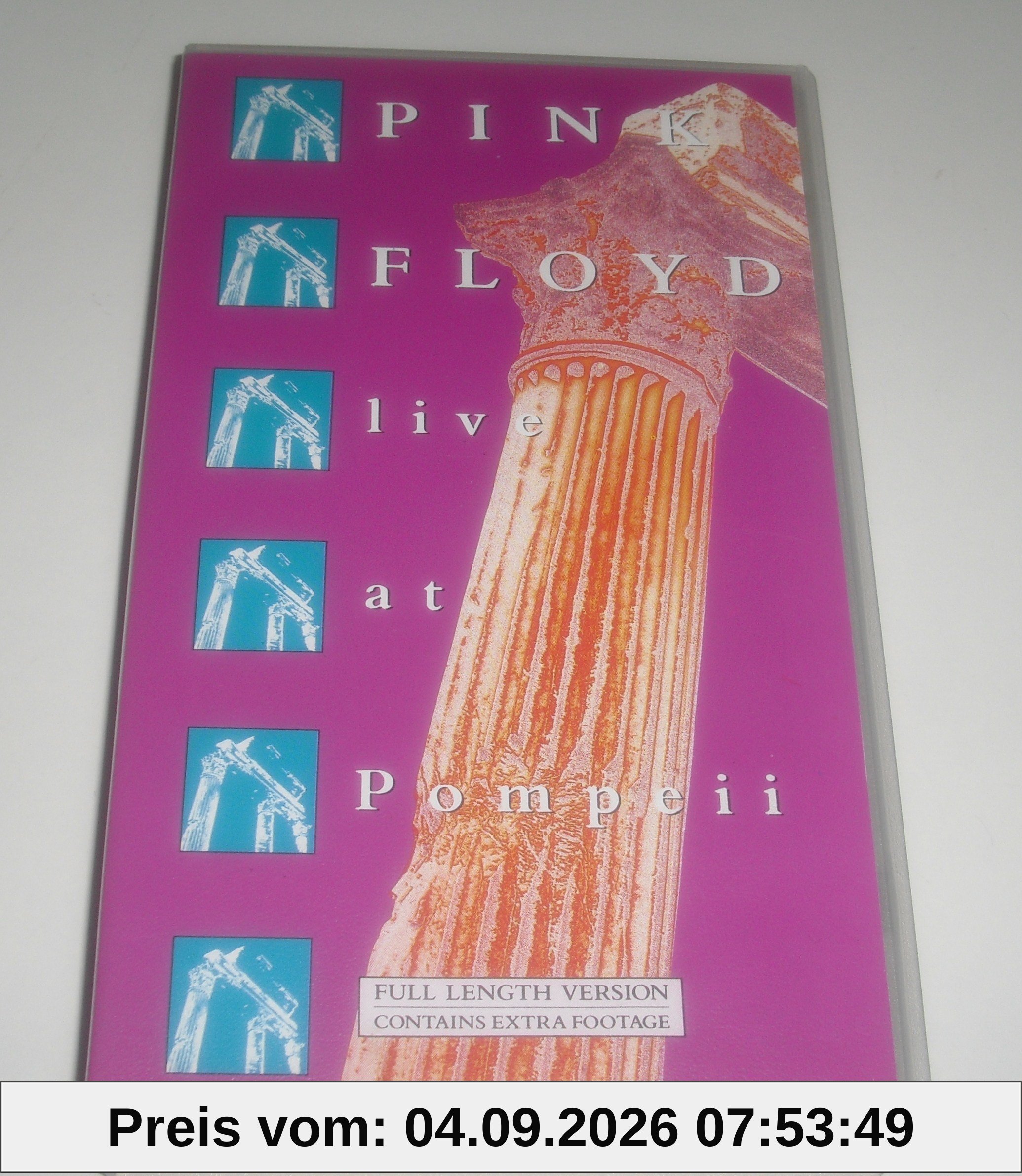Pink Floyd - Live at Pompeii [DC] [VHS]