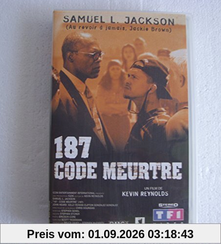 187 : Code meurtre [VHS]
