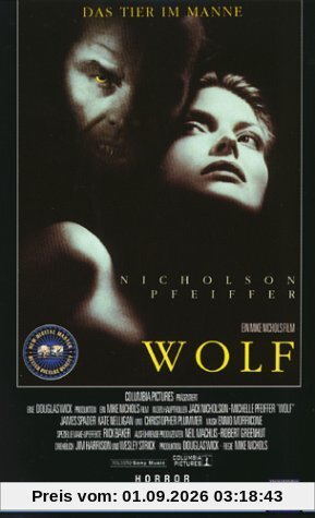 Wolf - Das Tier im Manne [VHS]