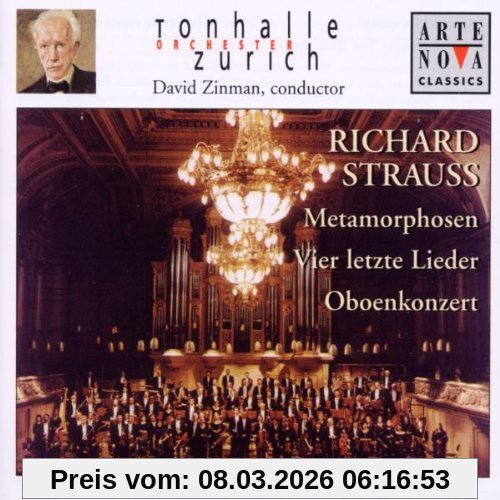 unbekannt Strauss, Metamorphosen / Vier Letzte Lieder / Oboenkonzert