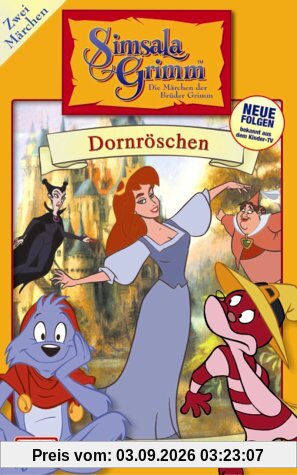 Simsala Grimm 13 - Dornröschen/Das blaue Licht [VHS]