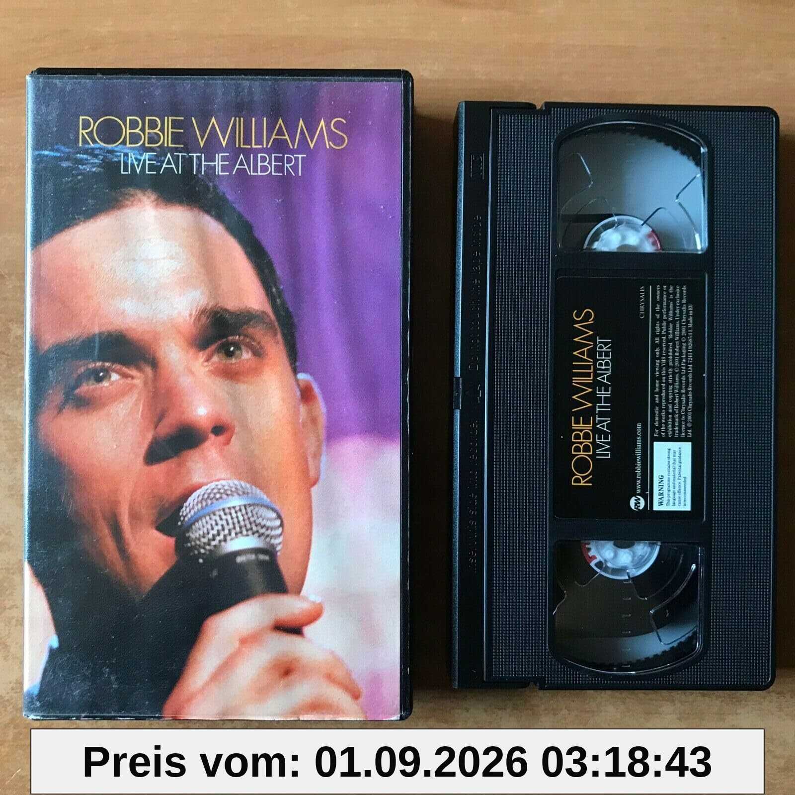 Robbie Williams - Live At The Albert [VHS]