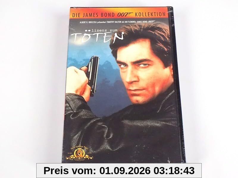 James Bond 007 - Lizenz zum Töten [VHS]