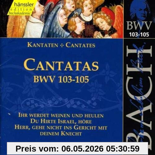 Bach Collegium Edition Bachakademie Vol. 33 (Kantaten Bwv 103-105)