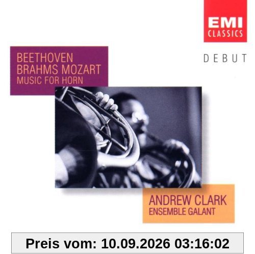 Debut - Andrew Clark und Ensemble Galant (Kammermusik mit Horn)