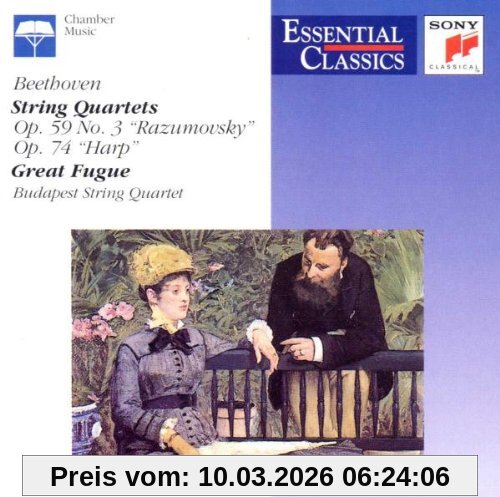 Budapester Streichquartett Streichquartett 9 Und 10 / Grosse Fuge 133