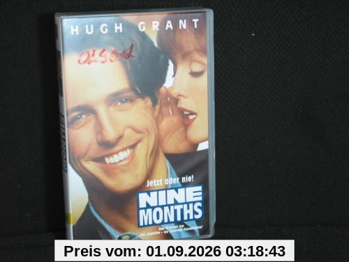 Nine Months [VHS]