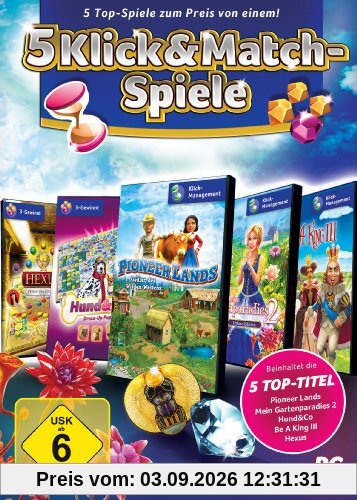 5 Click & Match-Spiele