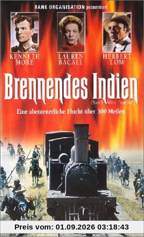 Brennendes Indien [VHS] [Import allemand]
