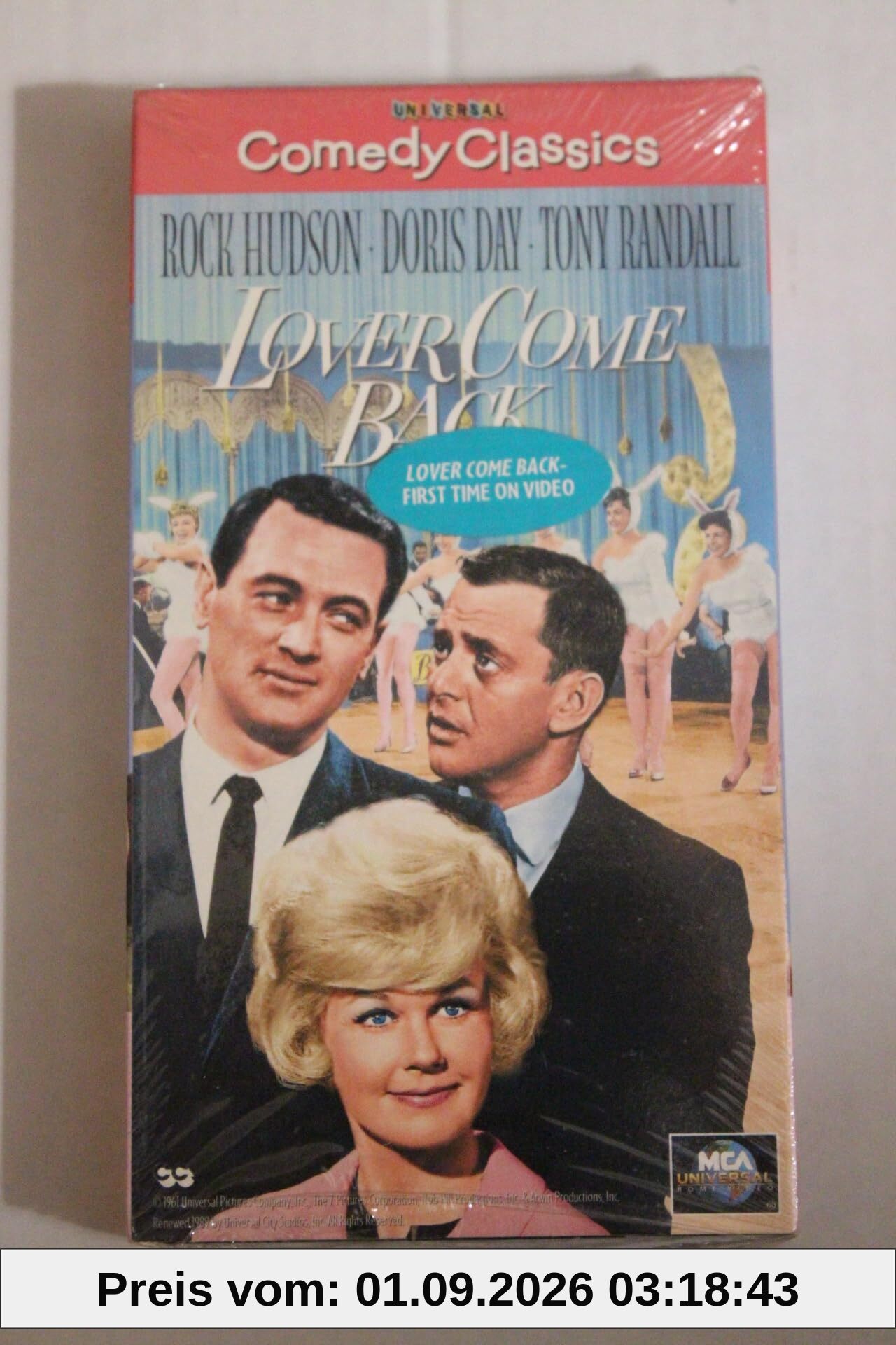 Lover Come Back - Ein Pyjama fuer zwei [VHS]