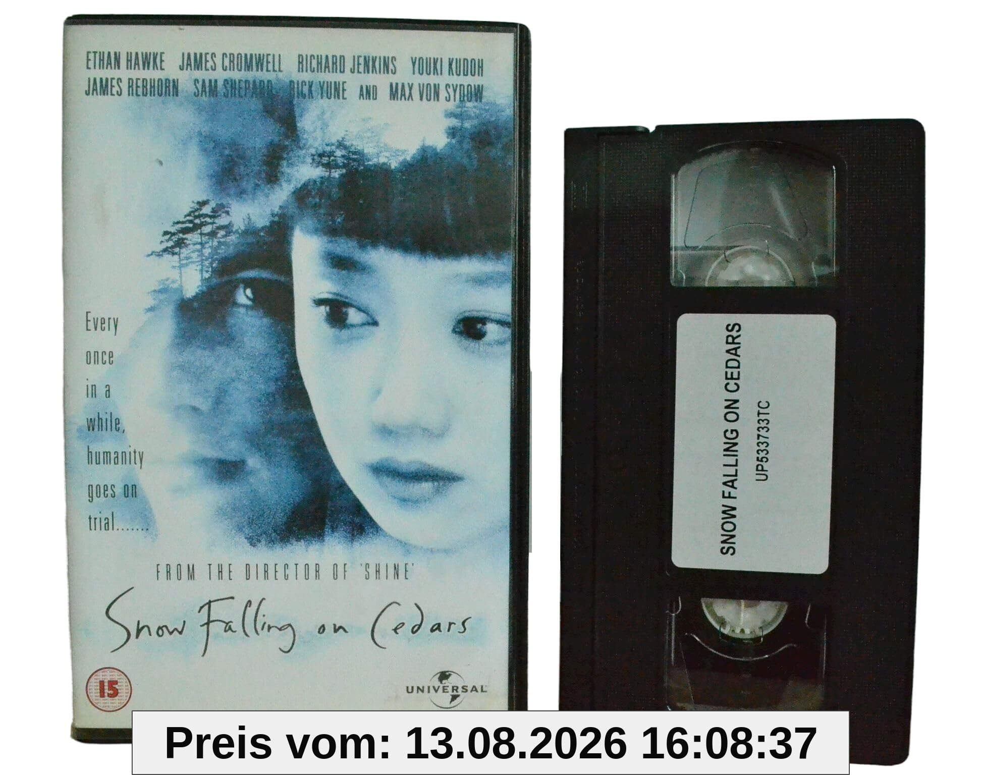 Schnee, der auf Zedern fällt [VHS]