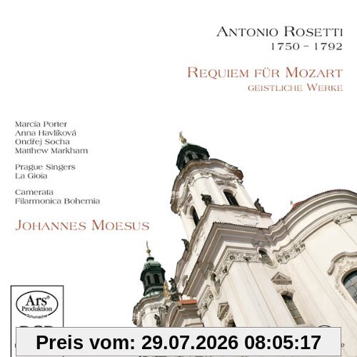Moesus Rosetti, Requiem Für Mozart - Geistliche Werke