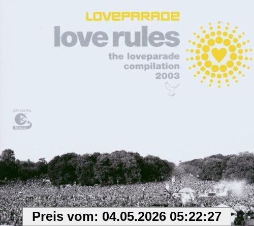 Loveparade 2003 Compilation (Love Rules) - Limited Edition Digipack