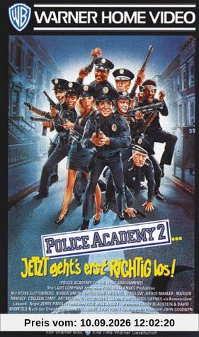 Police Academy 2 - Jetzt geht's erst richtig los [VHS]