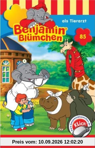 Benjamin Blümchen - Folge 85: Als Tierarzt [Musikkassette] [Musikkassette]