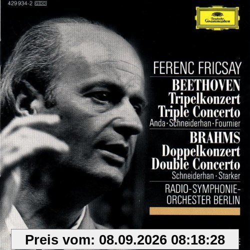Beethoven:Tripelkonzert/Brahms:Doppelkonzert Schneiderhan-Anda-Starker-Fournier