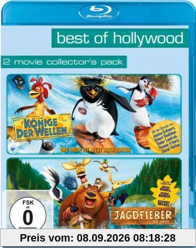 Best of Hollywood - 2 Movie Collector's Pack 8 (Jagdfieber / Könige der Wellen) [Blu-ray]