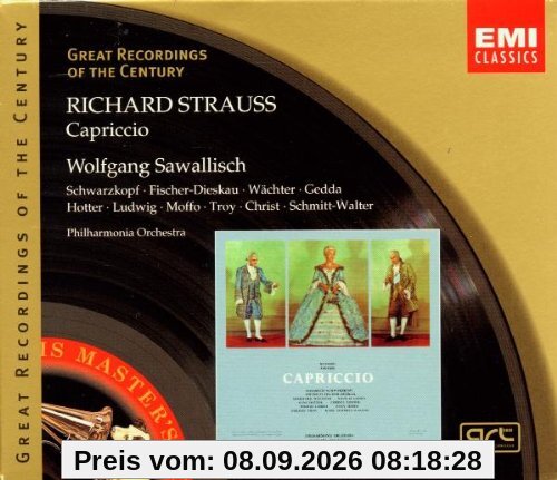 Strauss, Richard - Capriccio / Schwarzkopf · Wächter · Fischer-Dieskau · Gedda · Hotter · Ludwig · Philharmonia Orchestra · Sawallisch