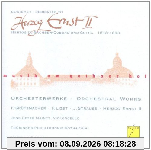 Gewidmet Herzog Ernst II. (Musik am Gothaer Hof)