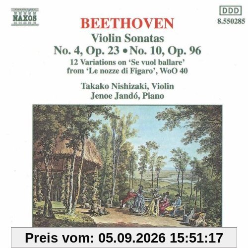 Beethoven Violinsonate 4 und 10 Jando