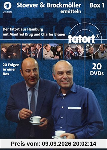 Charles Brauer Tatort - Stoever & Brockmöller Ermitteln - Der Tatort Aus Hamburg [20 DVDs]