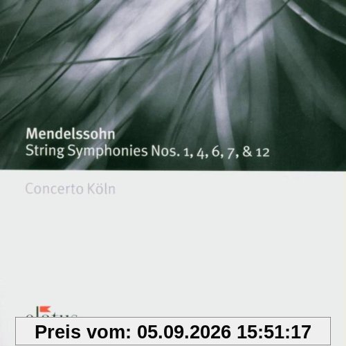 Streichersinfonien 1,4,6,7,12