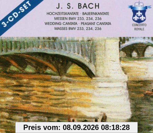 Johann Sebastian Bach: Hochzeitskantate / Bauernkantate / Messen BWV 233, 234, 236
