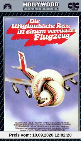 Die unglaubliche Reise in einem verr. Flugzeug [VHS]