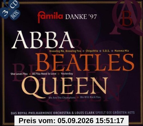 Die Grössten Hits von ABBA/Beatles/Queen