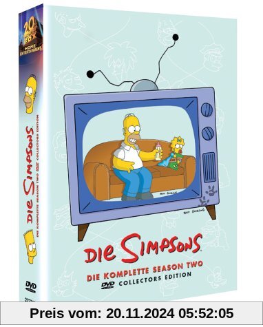 Die Simpsons - Die komplette Season 2 (Collector's Edition, 4 DVDs)