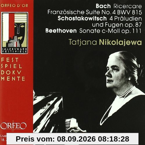 Frz.Suite 4/Präl.U.Fugen Op.87/Sonate Op.111