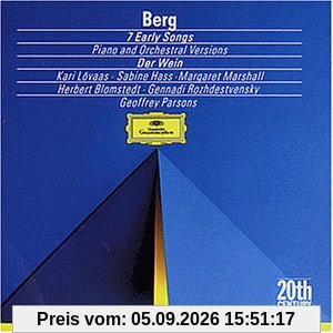 Sieben Frühe Lieder/der Wein