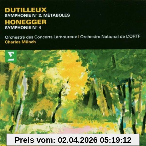Charles Munch Sinfonie 2/Metaboles/Sinf.4