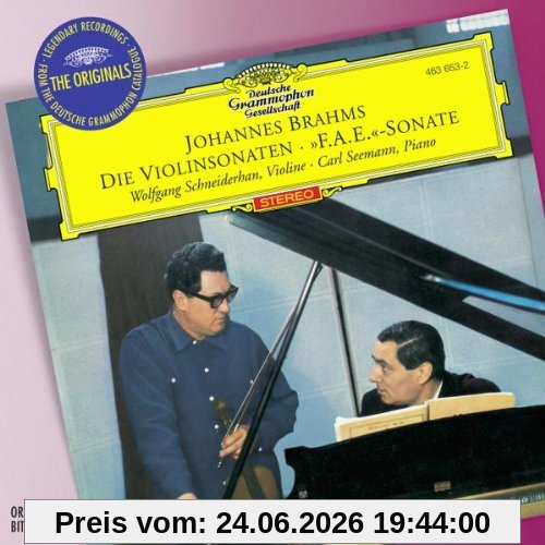 Wolfgang Schneiderhan Violinsonaten 1-3 (Ga)/F.a.E.Sonate