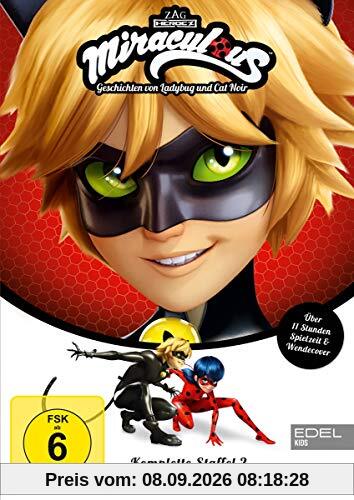 Miraculous - Geschichten von Ladybug & Cat Noir - Die komplette 2. Staffel [3 DVDs]