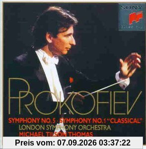 Prokofiev: Symphonien No. 5 & 1