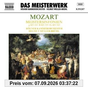 Meistersinfonien Kv183/319/543