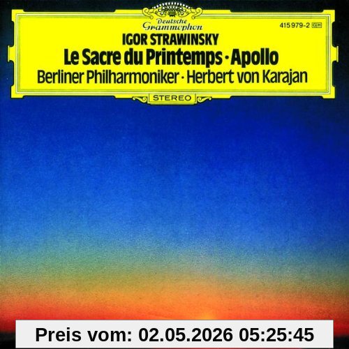 Herbert von Karajan Le Sacre Du Printemps/Apollon
