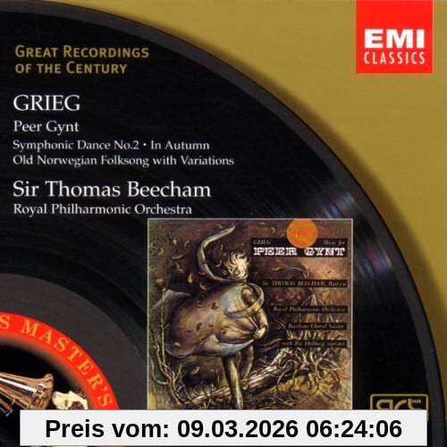 Thomas Beecham Great Recordings Of The Century - Grieg (Orchesterstücke)