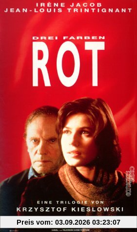 Drei Farben: Rot [VHS]