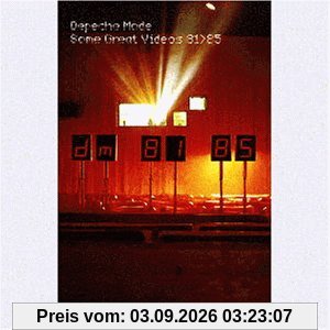 Depeche Mode - The Singles 81-85 [VHS]