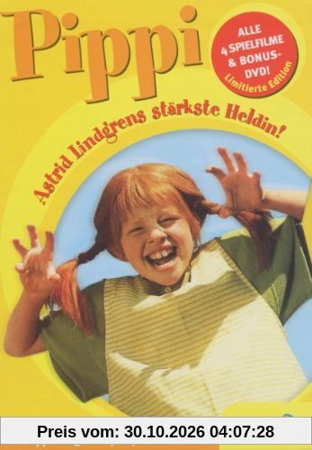 Pippi Langstrumpf - Die Spielfilm-Edition auf DVD