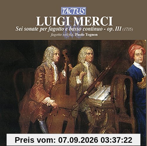 Sonaten für Fagott und Basso continuo