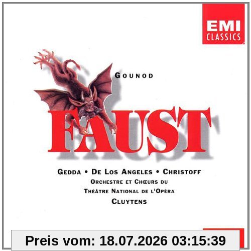 Gedda Gounod, Faust (Gesamtaufnahme) (franz.)