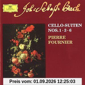 Cello-Suiten Nos.1,3,6 (Meisterwerke Vol. 22)