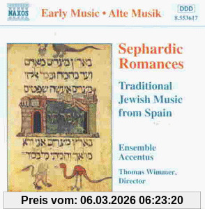 Wimmer Sephardic Romances (Traditional Jewis Music From Spain)