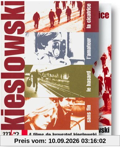 Coffret Digipack Kieslowski 4 DVD : La Cicatrice / L'Amateur / Le Hasard / Sans Fin