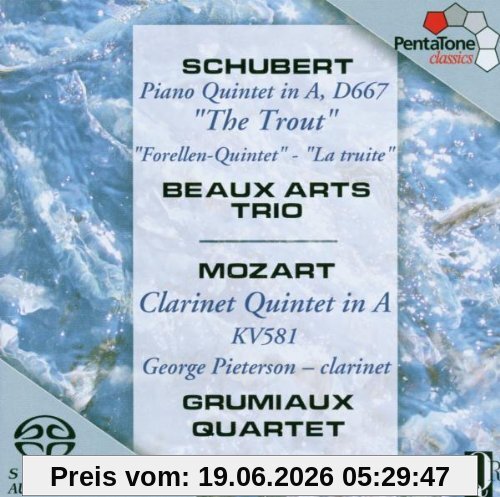 Beaux Arts Trio Forellenquintett & Klarinettenquintett