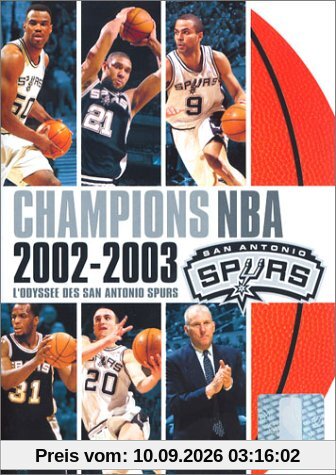 Le Championnat NBA 2002-2003, L'Odyssee de Tony Parker et des San Antonio Spurs [FR Import]